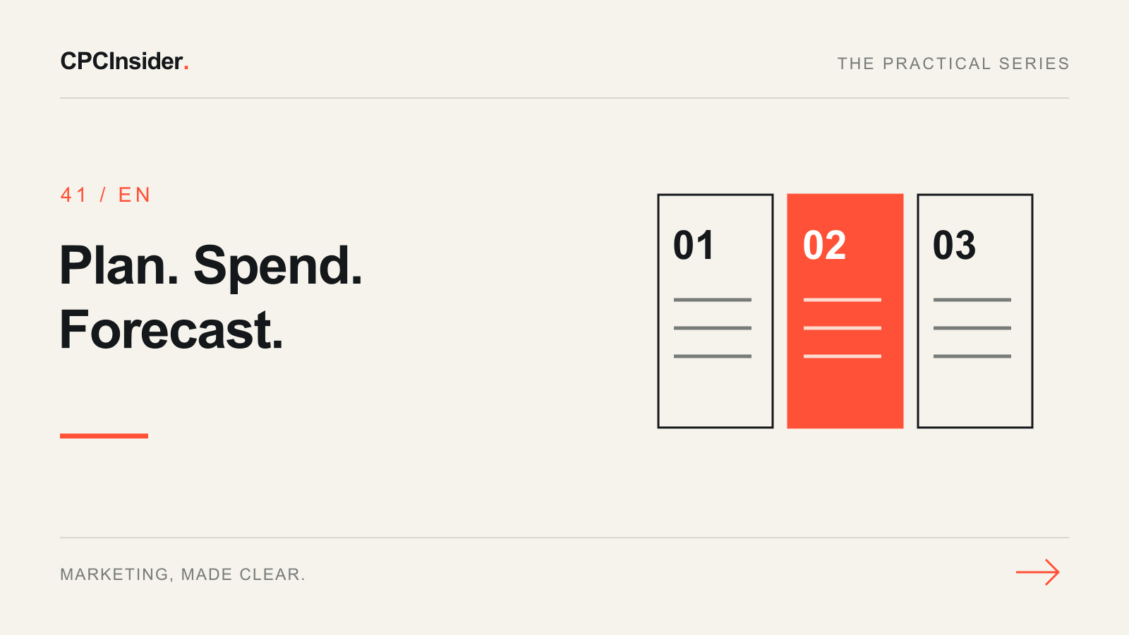 Editorial illustration: Plan. Spend. Forecast.